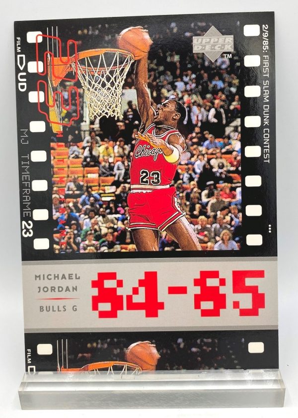 1998 Upper Deck 84-85 First Slam Dunk Contest (Michael Jordan) 5x7 (1)