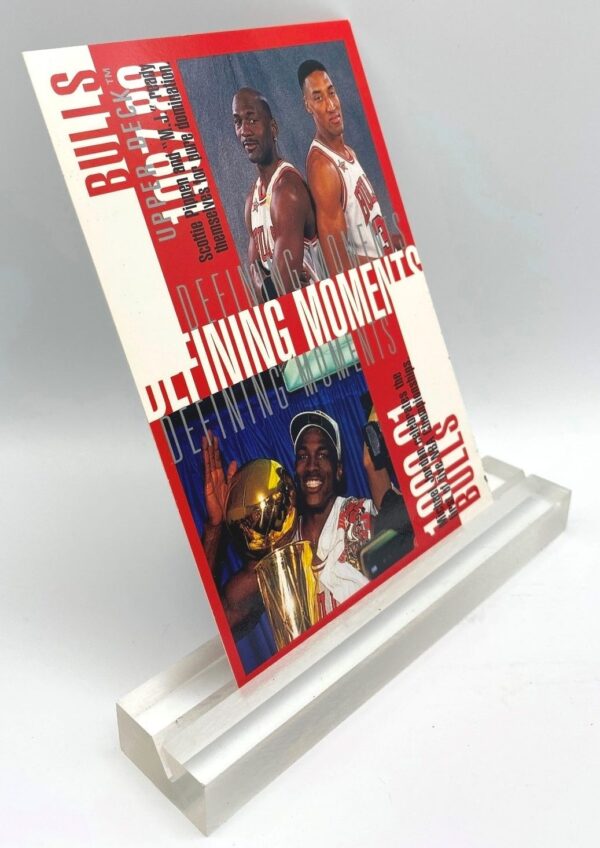 1998 Upper Deck Defining Moments (Michael Jordan) 3.5x5 (1pc) Card # D2 (2)