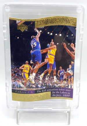 1998 Upper Deck Kobe Bryant (Memorable Moments Gold S P) 2pcs Card #4 of 10 (1)