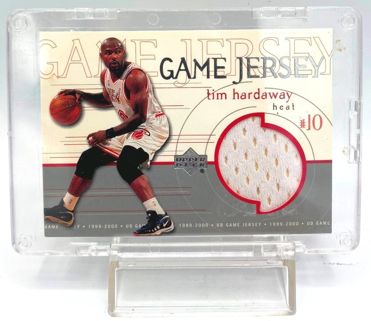 1999-00 Upper Deck (Tim Hardaway) Game Jersey Card #GJ41 (1)