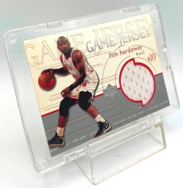 1999-00 Upper Deck (Tim Hardaway) Game Jersey Card #GJ41 (3) 1999-00 Upper Deck (Tim Hardaway) Game Jersey Card #GJ41 (3)