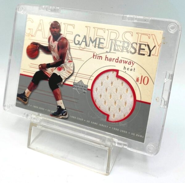 1999-00 Upper Deck (Tim Hardaway) Game Jersey Card #GJ41 (4) 1999-00 Upper Deck (Tim Hardaway) Game Jersey Card #GJ41 (4)