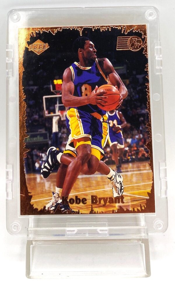 1999 Edge Rookie Rage Kobe Bryant (Bronze Script) Insert Card #RR-46 (2pcs) (1)