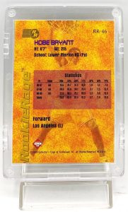 1999 Edge Rookie Rage Kobe Bryant (Bronze Script) Insert Card #RR-46 (2pcs) (5)