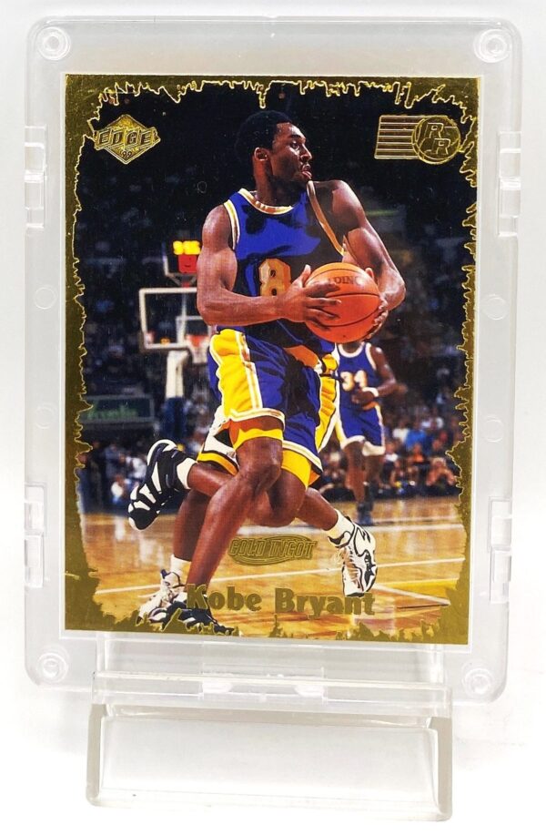 1999 Edge Rookie Rage Kobe Bryant (Gold Ingot) Insert Card #RR-46 (1pc) (2)