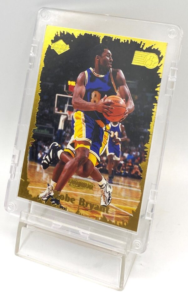 1999 Edge Rookie Rage Kobe Bryant (Gold Ingot) Insert Card #RR-46 (1pc) (4)