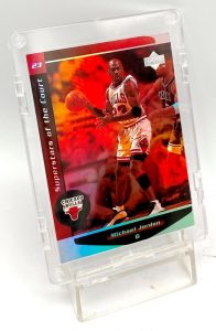 1999 Michael Jordan Upper Deck Ovation Superstars Of The Court Holo Card #C1 (4 pcs)A (4)
