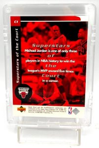1999 Michael Jordan Upper Deck Ovation Superstars Of The Court Holo Card #C1 (4 pcs)A (6)