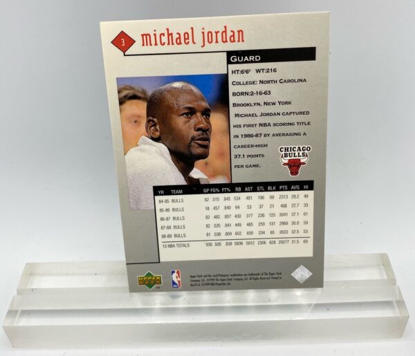 1999 Upper Deck Black Diamond (Michael Jordan Card #3) 2pcs (2) 1999 Upper Deck Black Diamond (Michael Jordan Card #3) 2pcs (2)
