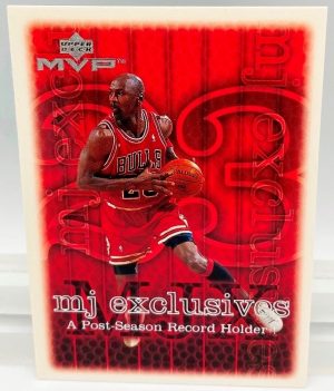 1999 Upper Deck MVP Michael Jordan-MJ Exclusive (Post-Season SSP Card #196) 1pc (1)