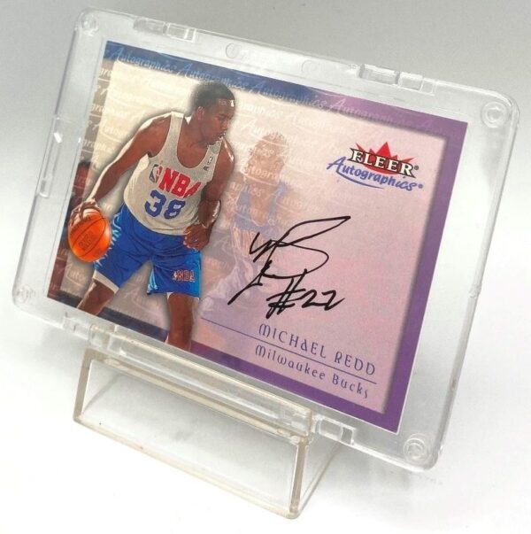 2000 Fleer (Michael Redd) Certified Autograph Card #COA (4) 2000 Fleer (Michael Redd) Certified Autograph Card #COA (4)