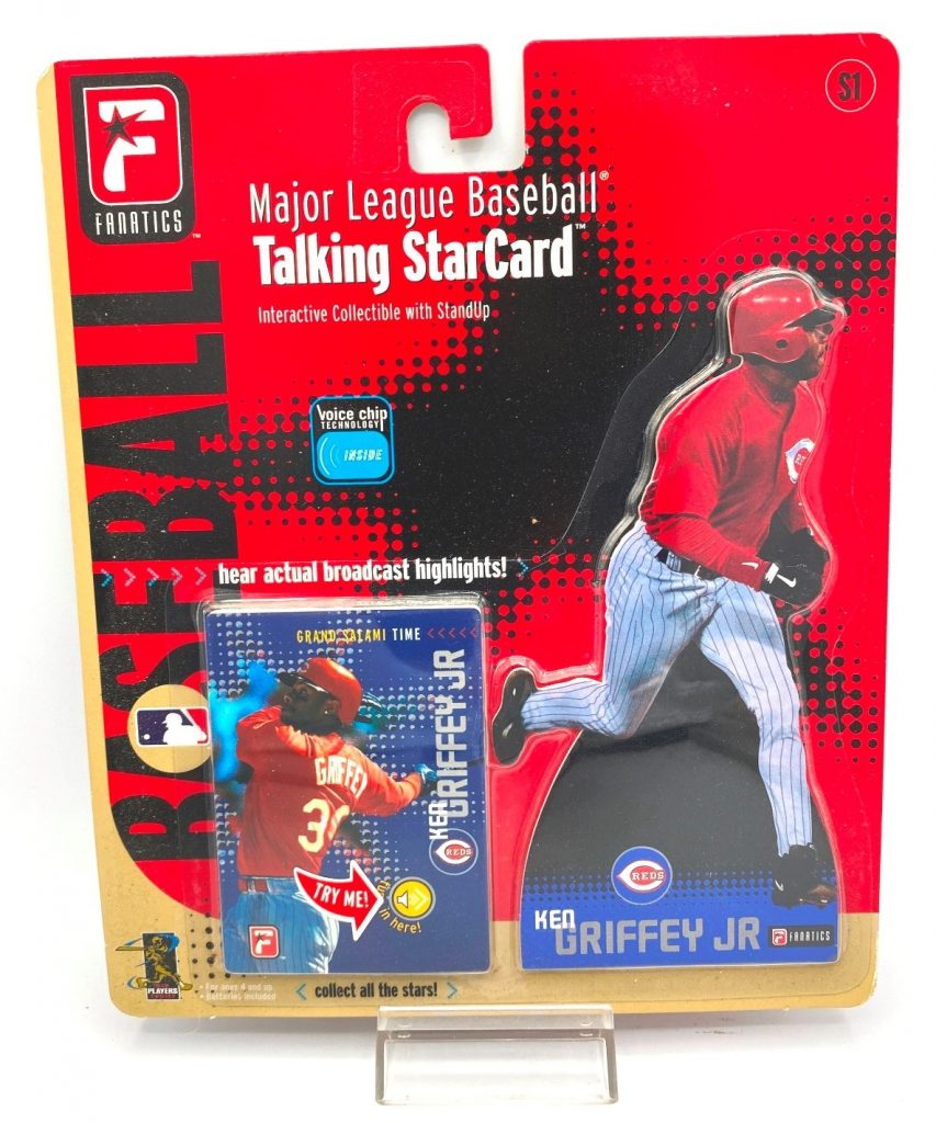 2000 TeletstarFanatics MLB Talking Star Card! Vintage Ken Griffey Jr