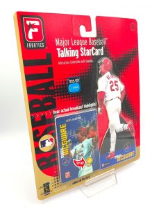 2000 Mark McGwire MLB (Cardinals-Jersey #25 Talking Star Card) (3)