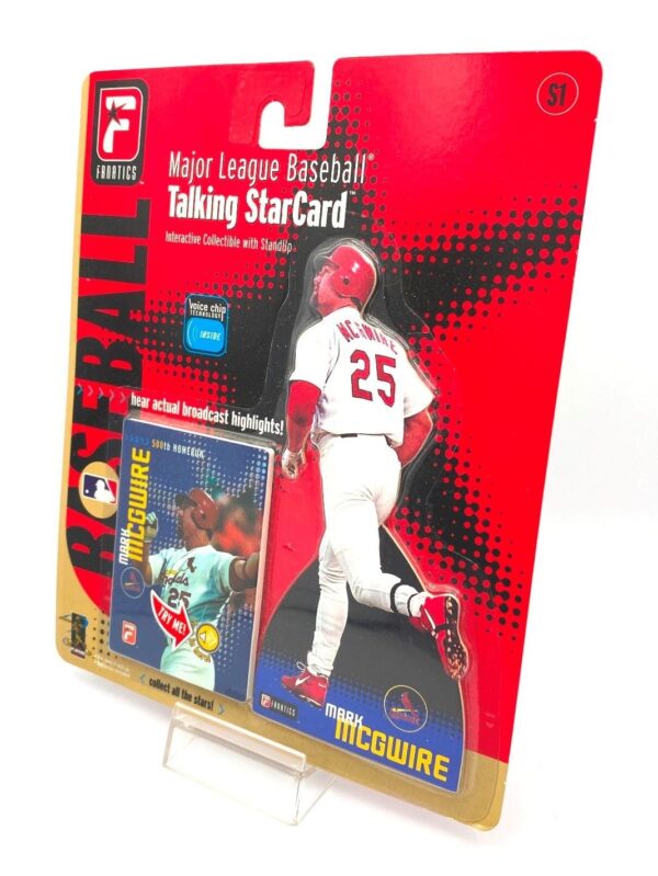 2000 Mark McGwire MLB (Cardinals-Jersey #25 Talking Star Card) (4)