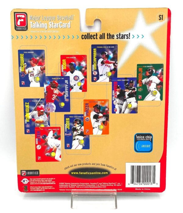 2000 Mark McGwire MLB (Cardinals-Jersey #25 Talking Star Card) (5)