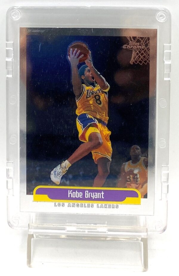 2000 Topps Chrome Kobe Bryant (Chrome-Skin Protector) Silver SP #125 (1pc) (2) 2000 Topps Chrome Kobe Bryant (Chrome-Skin Protector) Silver SP #125 (1pc) (2)