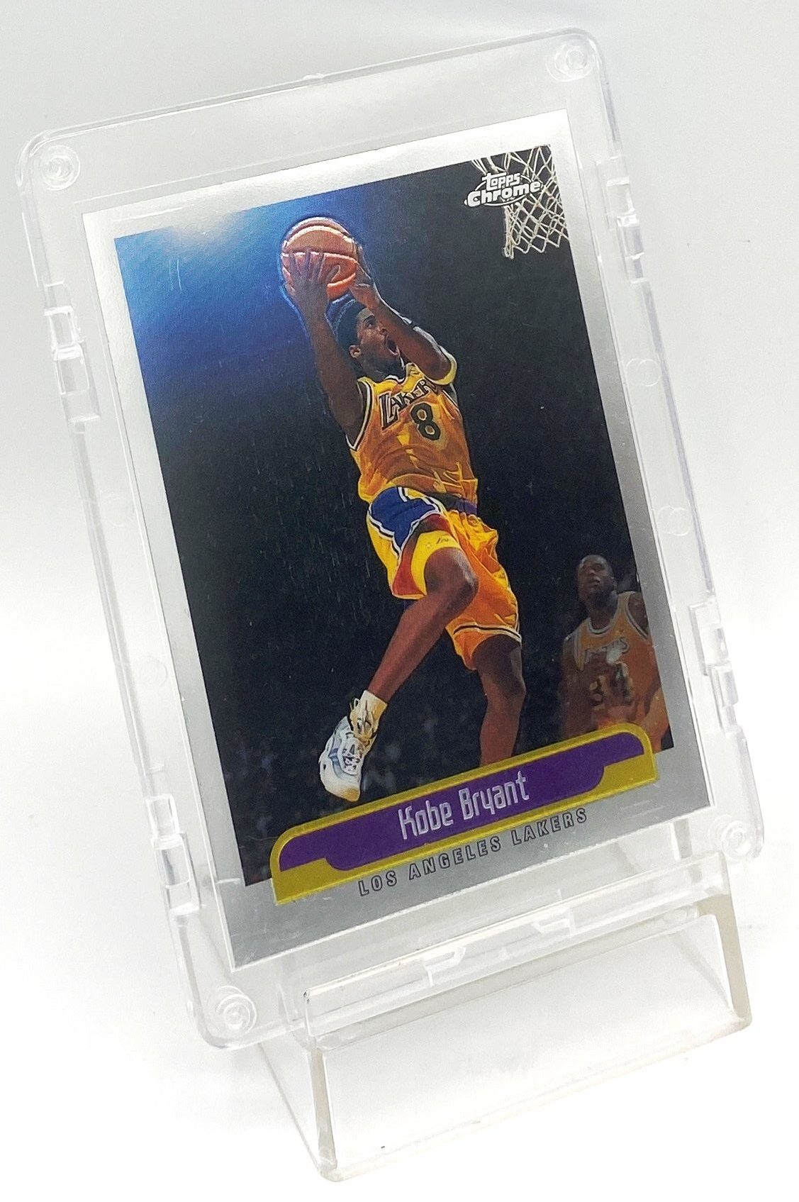 2000 Topps Chrome Kobe Bryant (Chrome-Skin Protector) Silver SP #125 (1pc) (3)