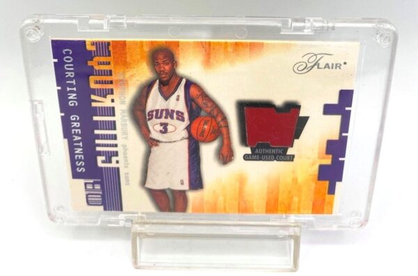 2001-02 Flair (Stephon Marbury) GU Court Card #NNO (5)