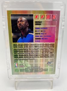 2001-02 Topps Chrome Michael Jordan Refractor Card # FF05 (6)