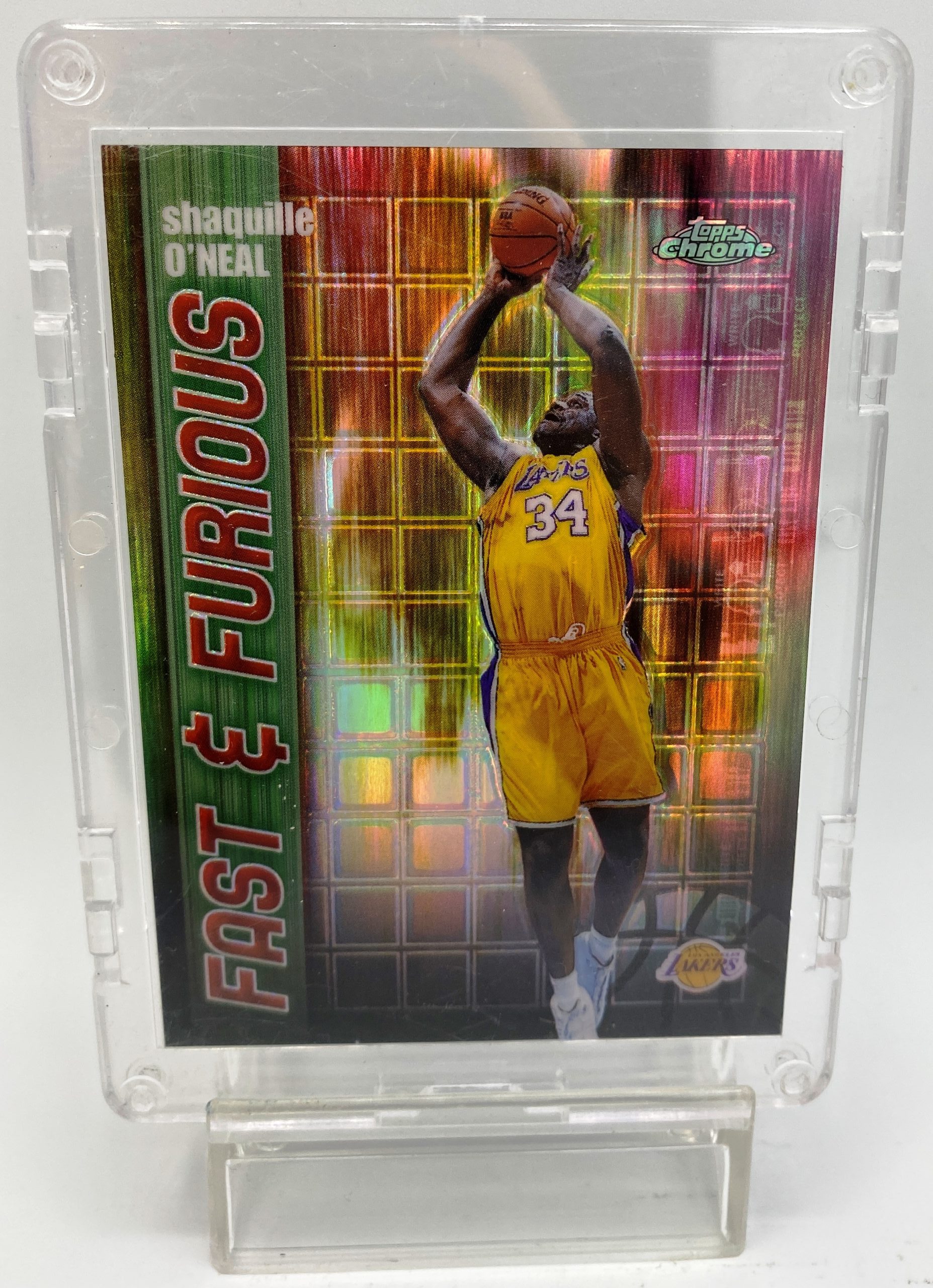 2001-02 Topps Chrome Shaquille O'Neil Card # FF08 (1pc) (1)