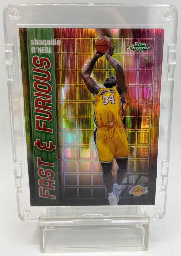 2001-02 Topps Chrome Shaquille O'Neil Card # FF08 (1pc) (2)
