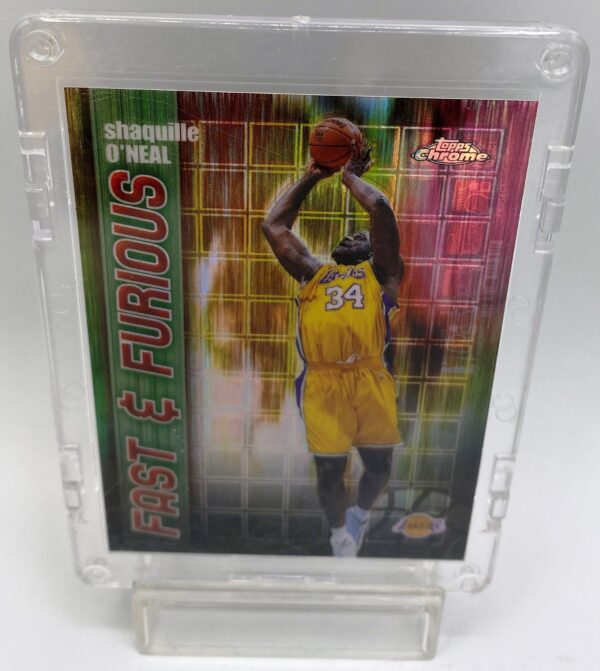 2001-02 Topps Chrome Shaquille O'Neil Card # FF08 (1pc) (3)