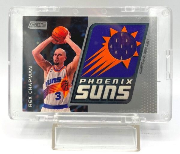 2001 Stadium (Rex Chapman) Game Worn Jersey Card #SC-PS8 (1) 2001 Stadium (Rex Chapman) Game Worn Jersey Card #SC-PS8 (1)