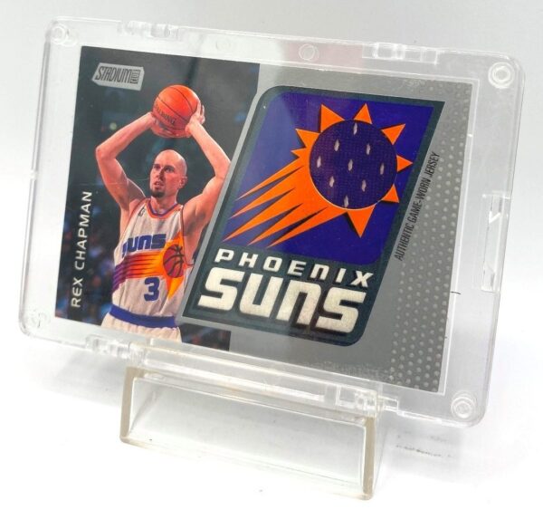 2001 Stadium (Rex Chapman) Game Worn Jersey Card #SC-PS8 (4) 2001 Stadium (Rex Chapman) Game Worn Jersey Card #SC-PS8 (4)