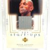 2001 UD Reserve (Kevin Garnett) Start-Up Jersey Card #KG (1)