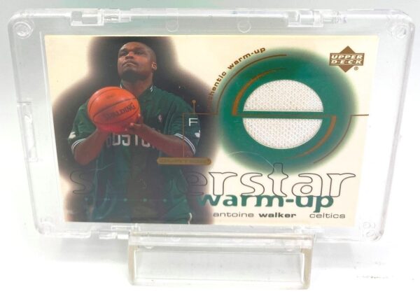 2001 Upper Deck (Antoine Walker) Game Jersey Card #AW (2) 2001 Upper Deck (Antoine Walker) Game Jersey Card #AW (2)
