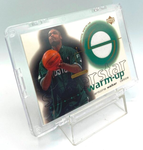 2001 Upper Deck (Antoine Walker) Game Jersey Card #AW (3) 2001 Upper Deck (Antoine Walker) Game Jersey Card #AW (3)