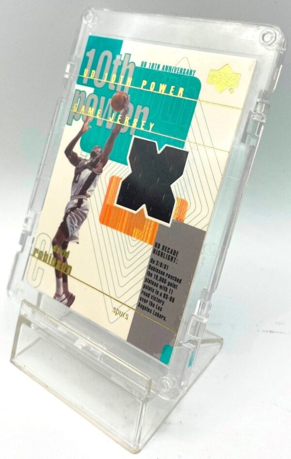 2001 Upper Deck (David Robinson) Game Jersey Card #DR-X (4) 2001 Upper Deck (David Robinson) Game Jersey Card #DR-X (4)