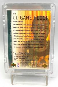 2001 Upper Deck (Desmond Mason) Auto-GF Card #DM-A (5)