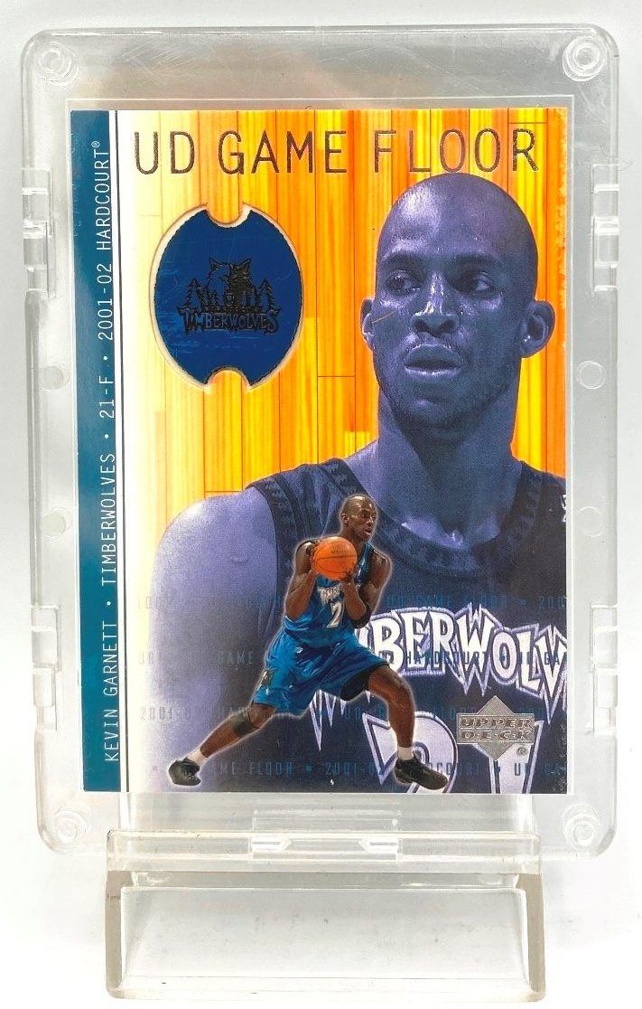 2001 Upper Deck (Kevin Garnett) Game Floor Card #KG (1)