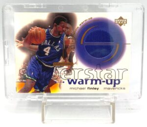 2001 Upper Deck! (Michael Finley) SS Warm-Up Card #MF (1)