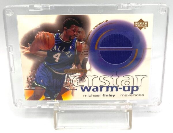 2001 Upper Deck! (Michael Finley) SS Warm-Up Card #MF (2) 2001 Upper Deck! (Michael Finley) SS Warm-Up Card #MF (2)