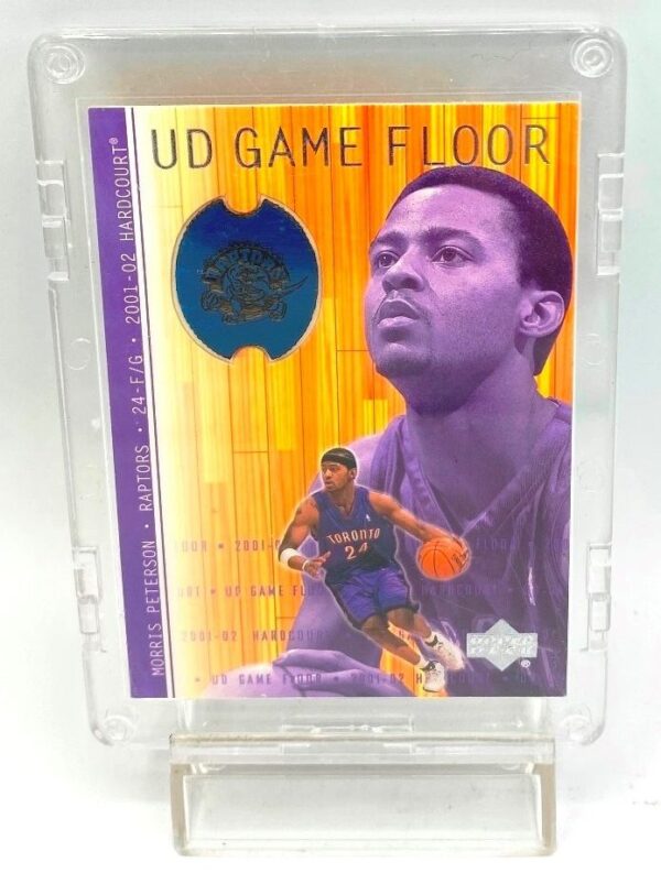 2001 Upper Deck (Morris Peterson) Game Floor Card #Mp (2)