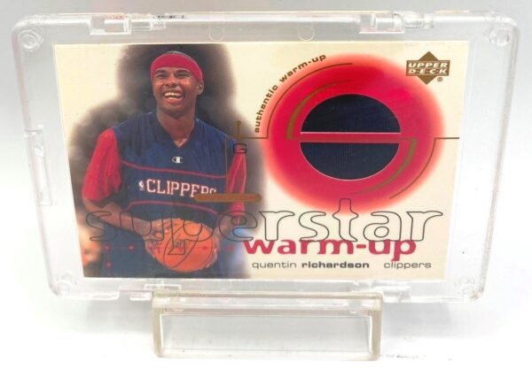 2001 Upper Deck! (Quentin Richardson) SS Warm-Up Card #QR (2)