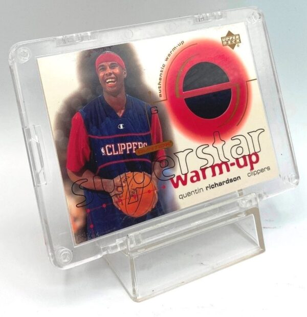 2001 Upper Deck! (Quentin Richardson) SS Warm-Up Card #QR (3)