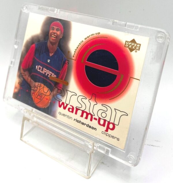 2001 Upper Deck! (Quentin Richardson) SS Warm-Up Card #QR (4)