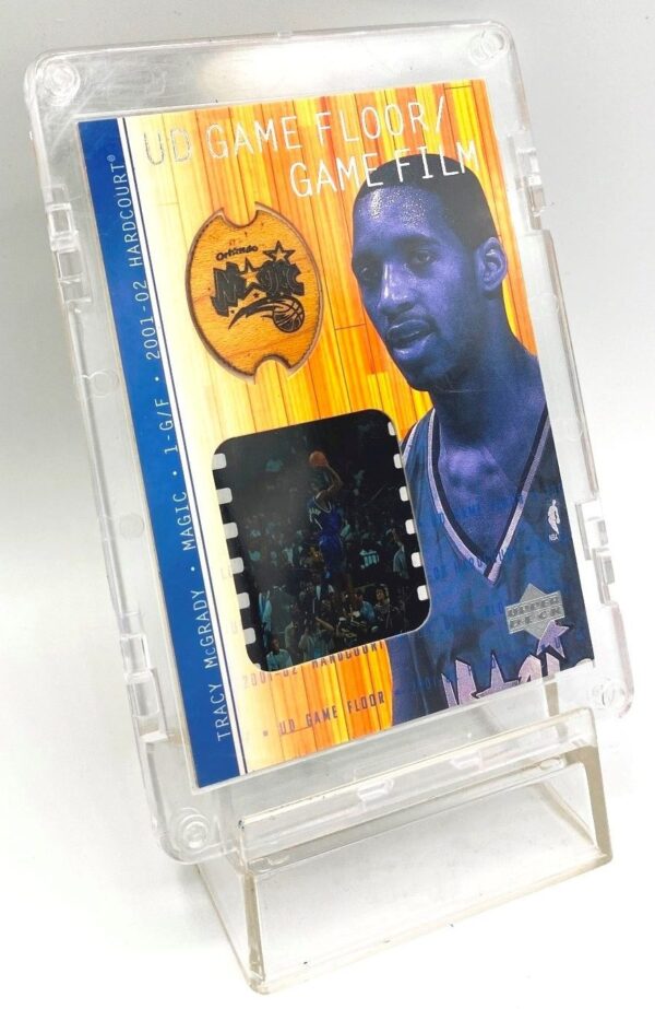 2001 Upper Deck (Tracy McGrady) Game Floor & Film Card #TM-F (3) 2001 Upper Deck (Tracy McGrady) Game Floor & Film Card #TM-F (3)