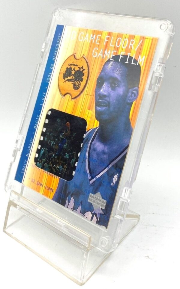 2001 Upper Deck (Tracy McGrady) Game Floor & Film Card #TM-F (4) 2001 Upper Deck (Tracy McGrady) Game Floor & Film Card #TM-F (4)