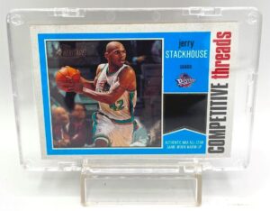2002 Topps (Jerry Stackhouse) Competitive Threads Card #CT-JS (1) 2002 Topps (Jerry Stackhouse) Competitive Threads Card #CT-JS (1)