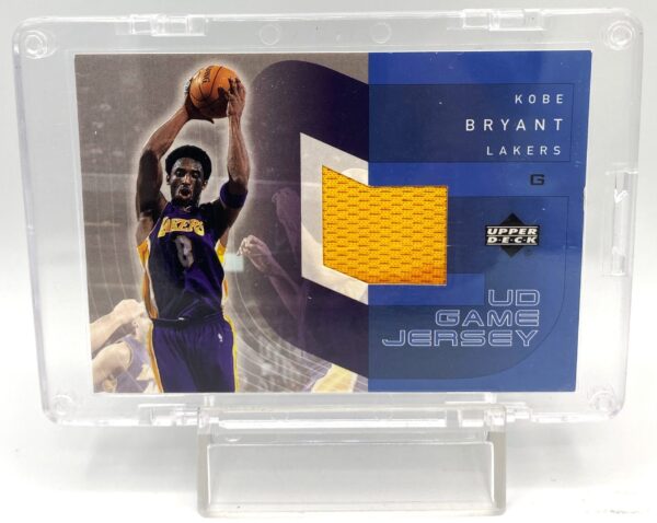2002 UD Game Jersey Kobe Bryant (Congratulation) 1pc Insert Card #KB-RJ (2)