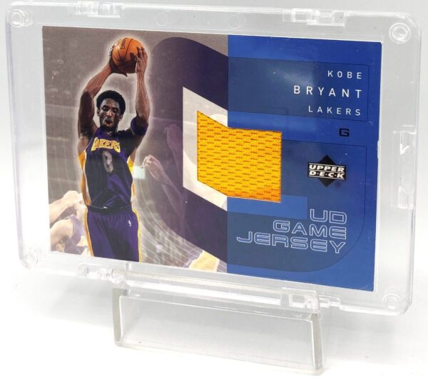 2002 UD Game Jersey Kobe Bryant (Congratulation) 1pc Insert Card #KB-RJ (4)