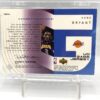 2002 UD Game Jersey Kobe Bryant (Congratulation) 1pc Insert Card #KB-RJ (5)