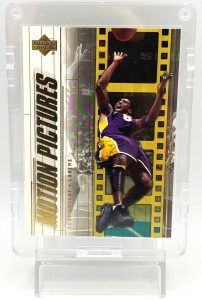 2002 Upper Deck Kobe Bryant (Motion Pictures) Gold Script Print 1pc Card #MP1 (1)