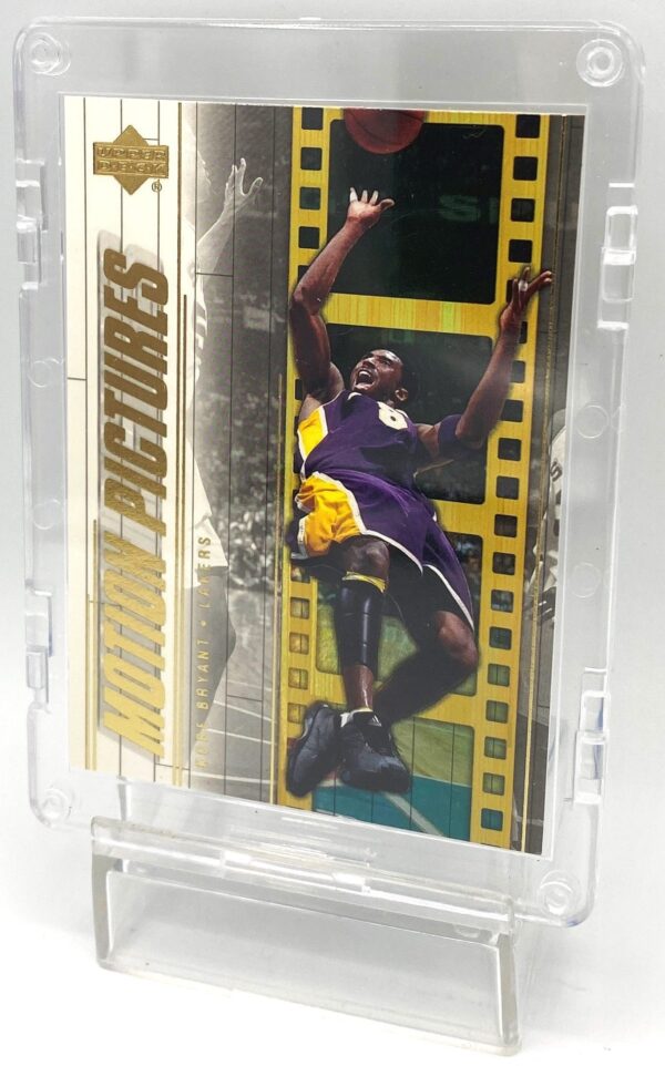 2002 Upper Deck Kobe Bryant (Motion Pictures) Gold Script Print 1pc Card #MP1 (4) 2002 Upper Deck Kobe Bryant (Motion Pictures) Gold Script Print 1pc Card #MP1 (4)