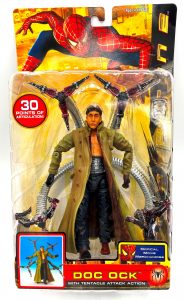 2004 Movie (Doc Ock-30 Points Of Articulation!) With Tentacle Attack (1)