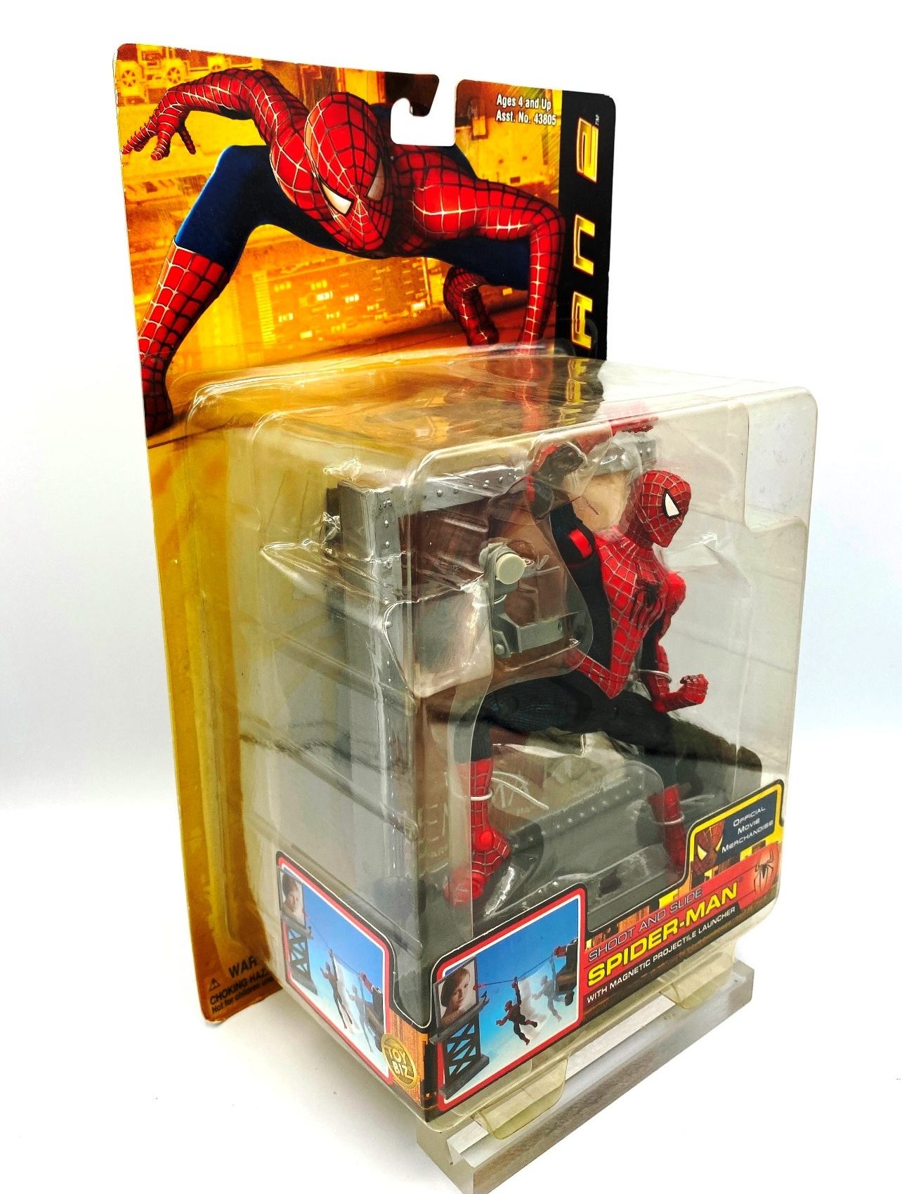 2004 Movie (Spider-Man Shoot and Slide) Magnetic Projectile Launcher (4)